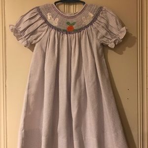 Easter smocked dress